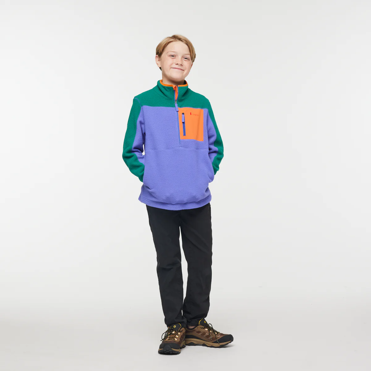 Abrazo Half-Zip Fleece Jacket - Kids' - Image 2
