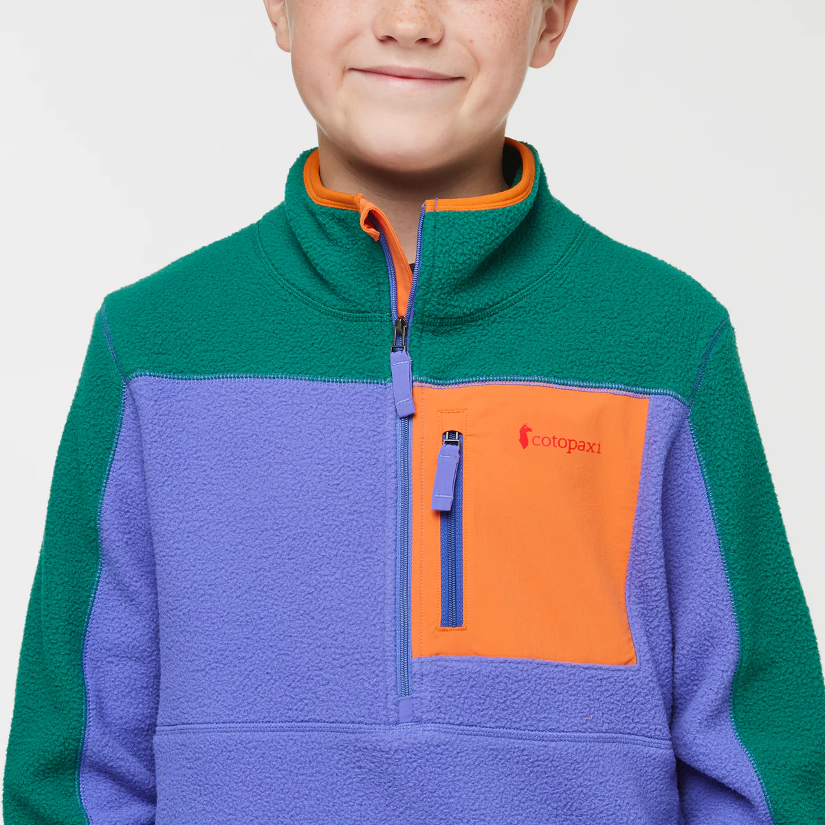 Abrazo Half-Zip Fleece Jacket - Kids' - Image 5