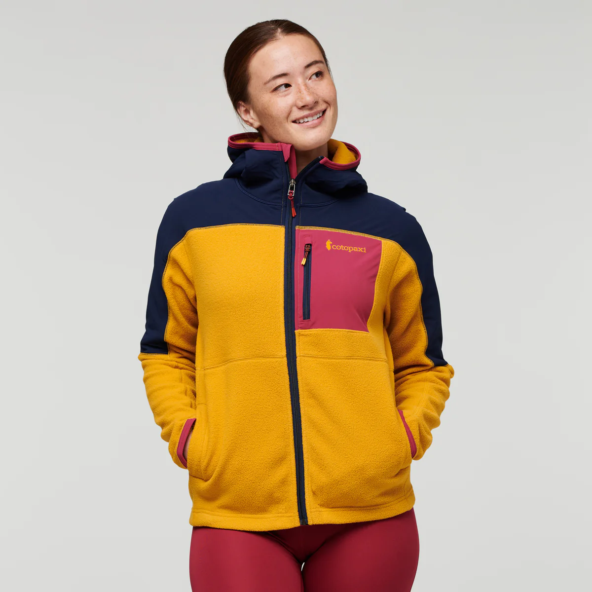 Abrazo Hooded Full-Zip Fleece Jacket - Women's black - Image 8