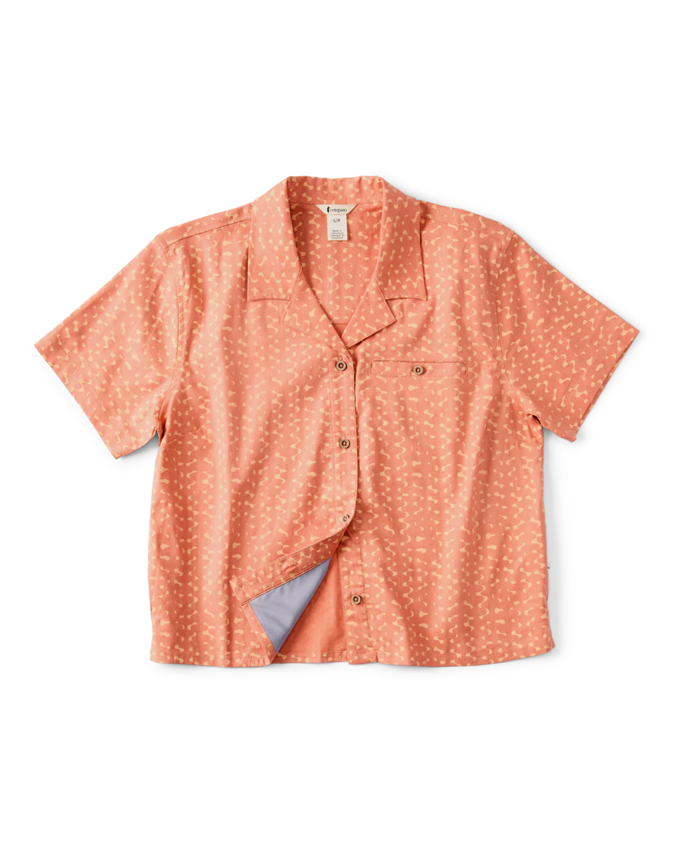 Afuera Button Up Shirt - Print - Women's - Image 13