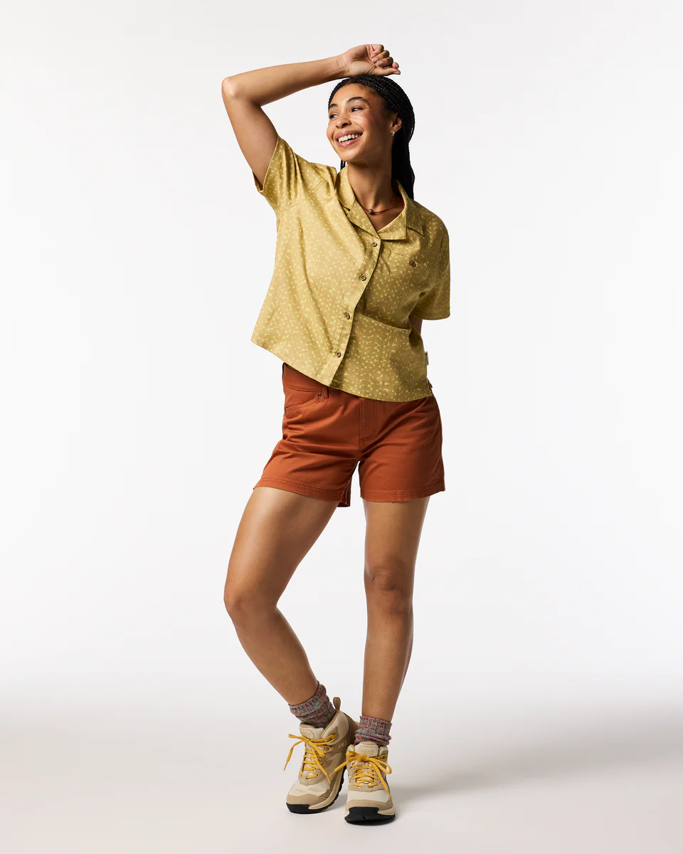 Afuera Button Up Shirt - Print - Women's - Image 15