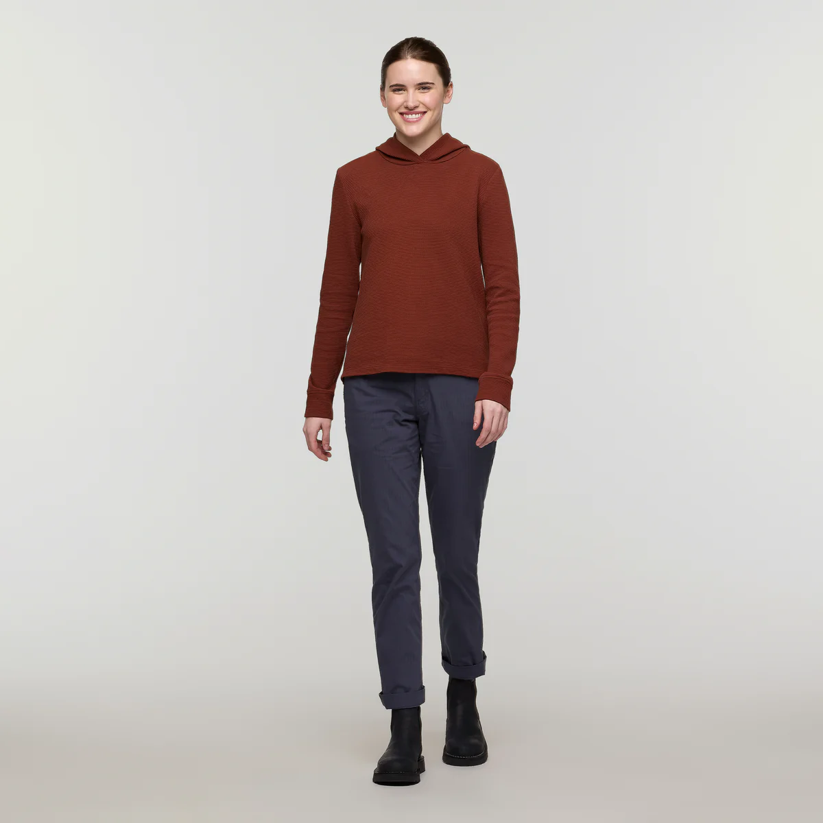 Atajo Long-Sleeve Waffle Hoodie - Women's - Image 2