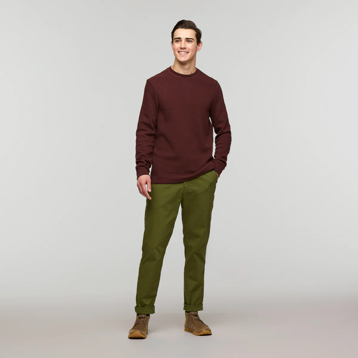 Atajo Long-Sleeve Waffle Shirt - Men's - Image 2
