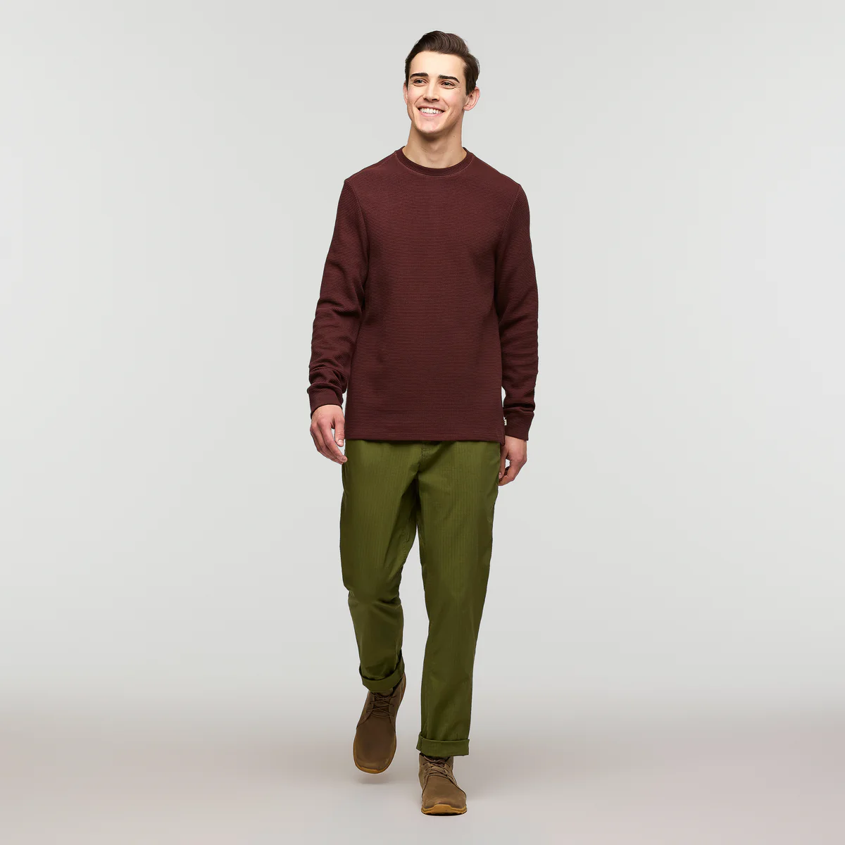 Atajo Long-Sleeve Waffle Shirt - Men's - Image 9