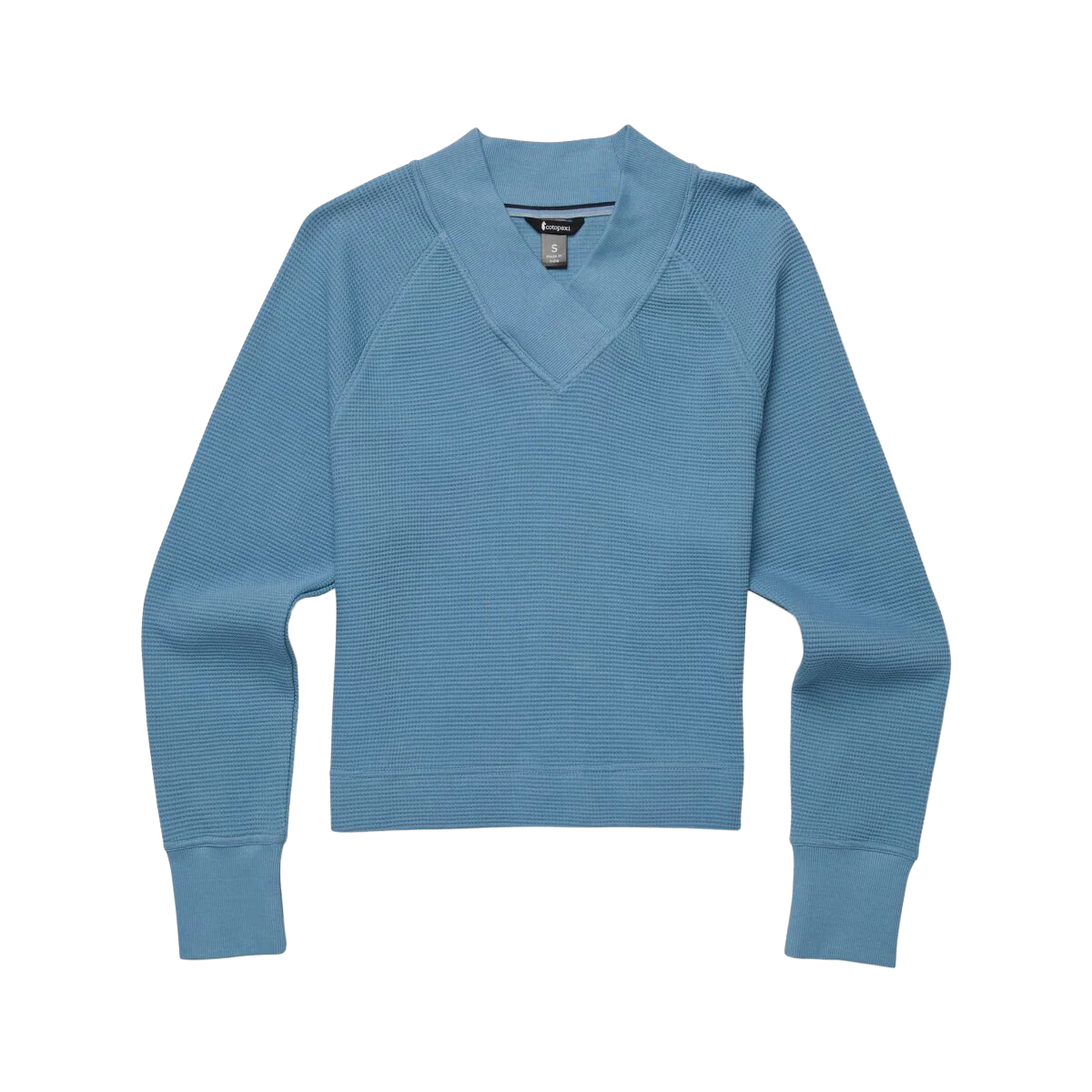 Atajo Long-Sleeve Waffle V-Neck - Women's - Image 5