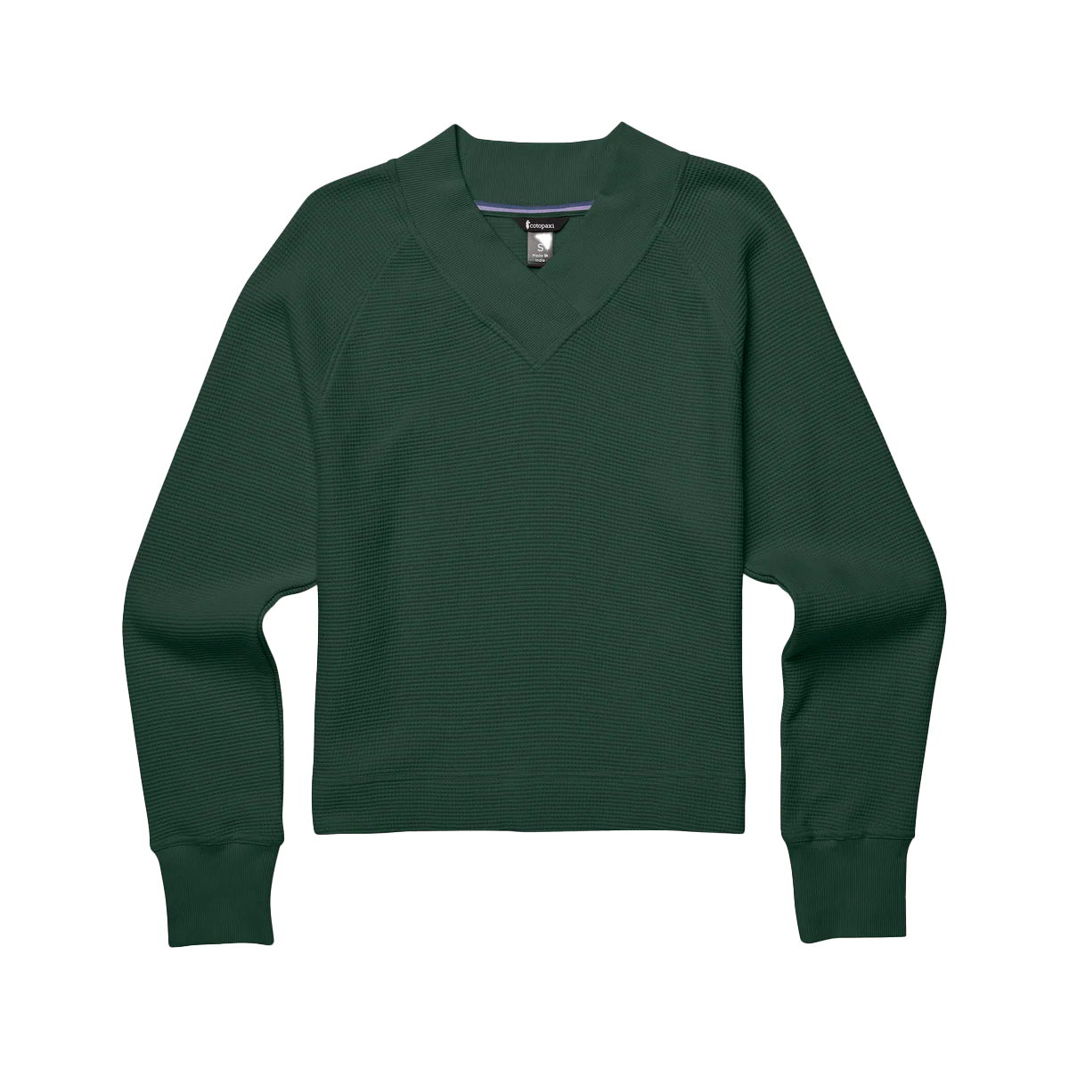 Atajo Long-Sleeve Waffle V-Neck - Women's - Image 7