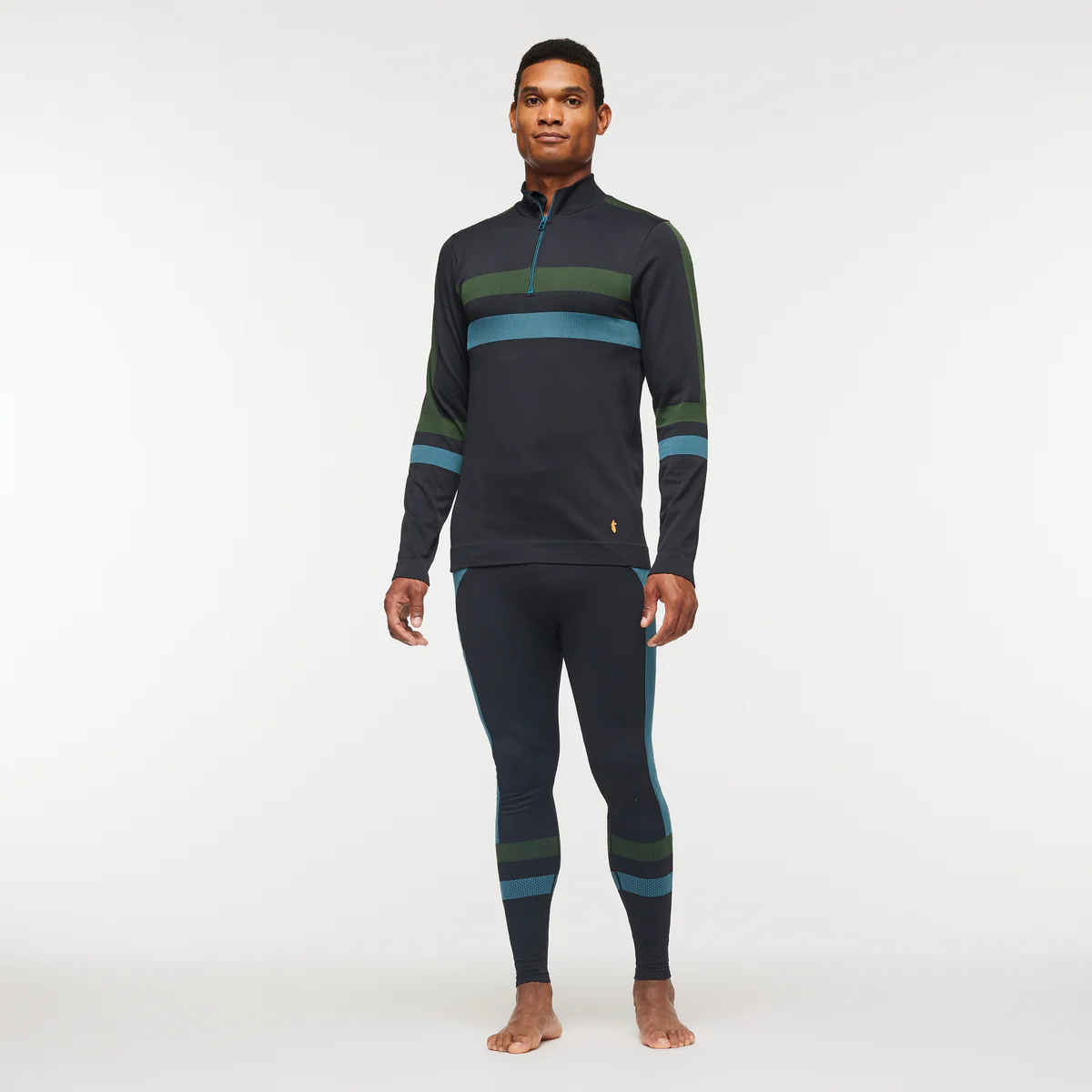 Debajo Seamless Baselayer Quarter-Zip - Men's - Image 2
