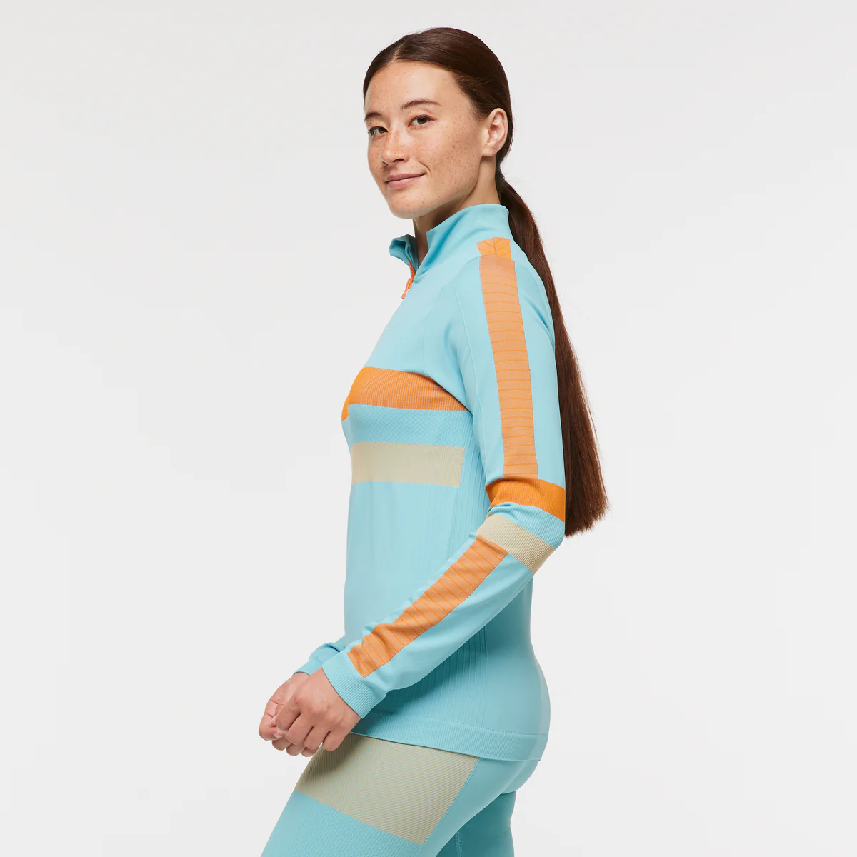 Debajo Seamless Baselayer Quarter-Zip - Women's - Image 3