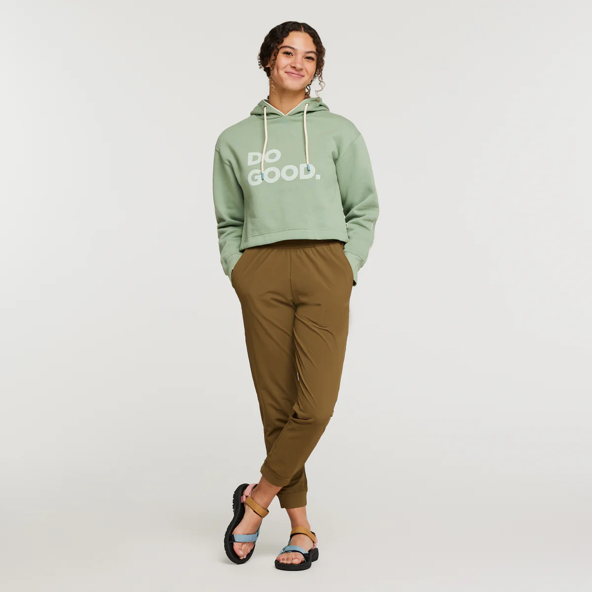 Do Good Crop Sweatshirt - Women's - Image 2
