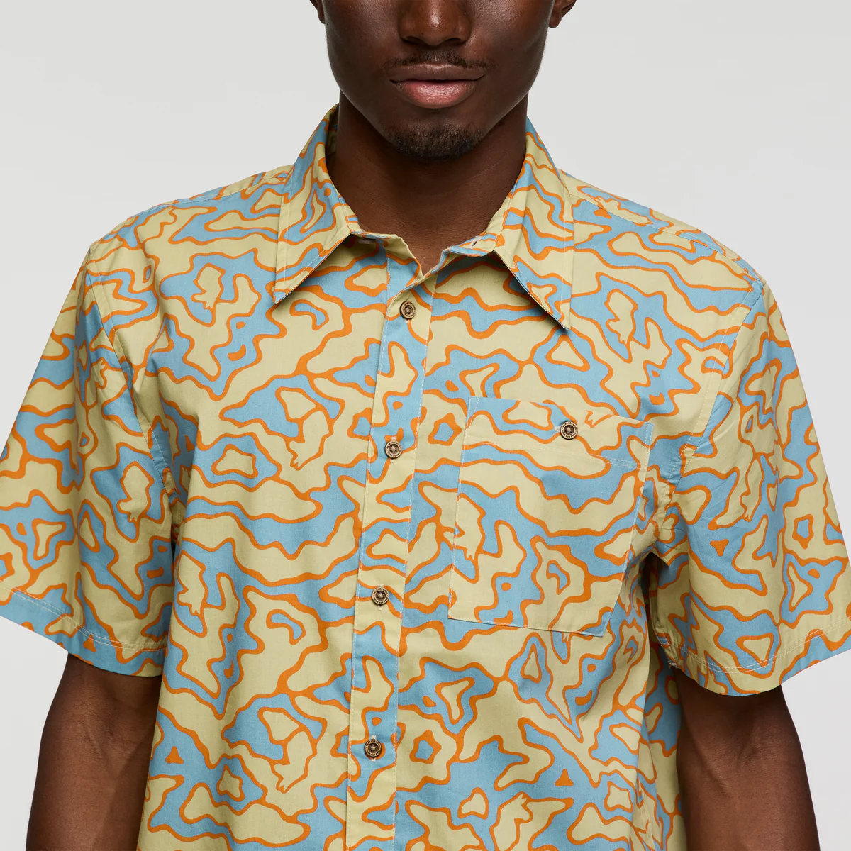 Estival Button Up Shirt - Print - Men's - Image 21