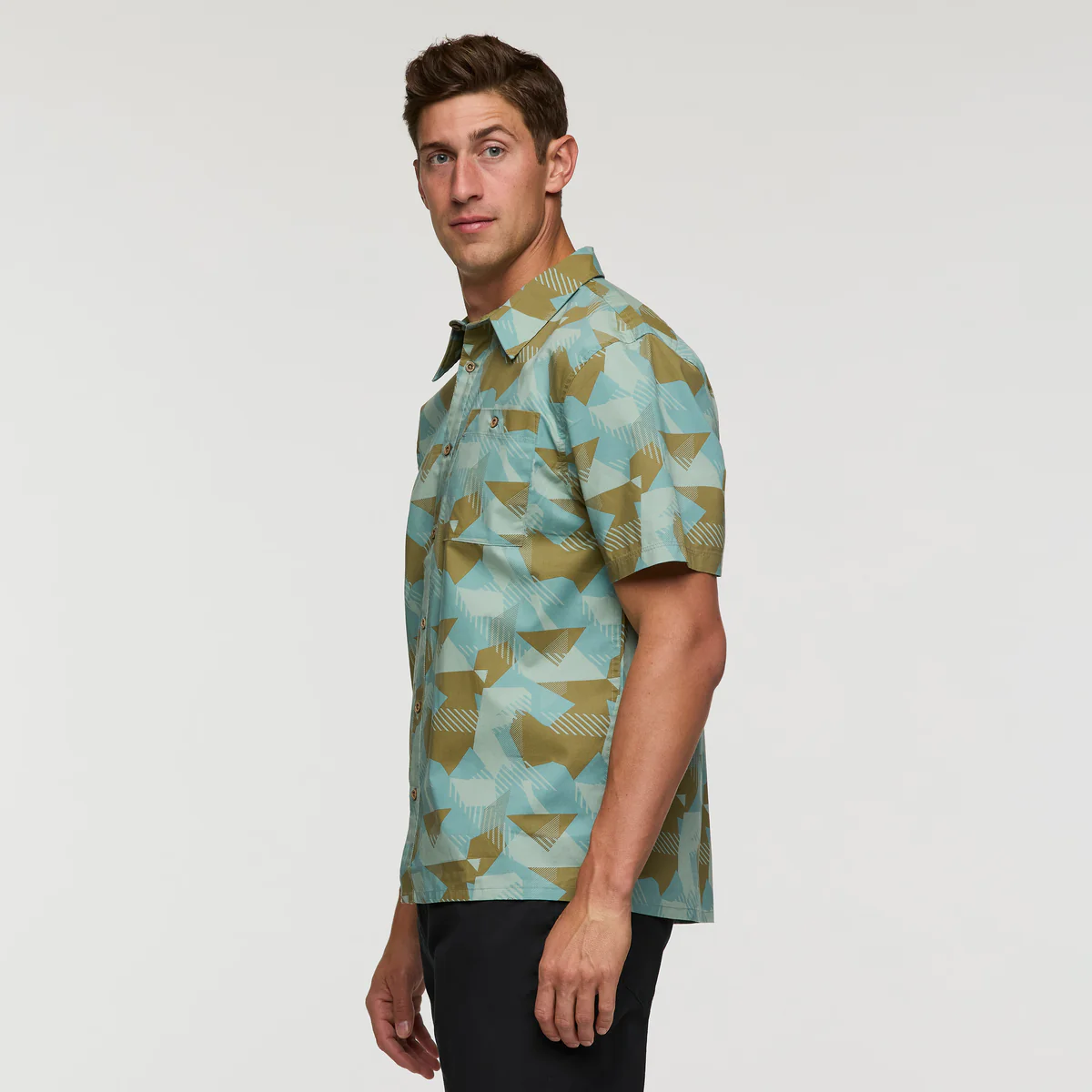 Estival Button Up Shirt - Print - Men's - Image 26