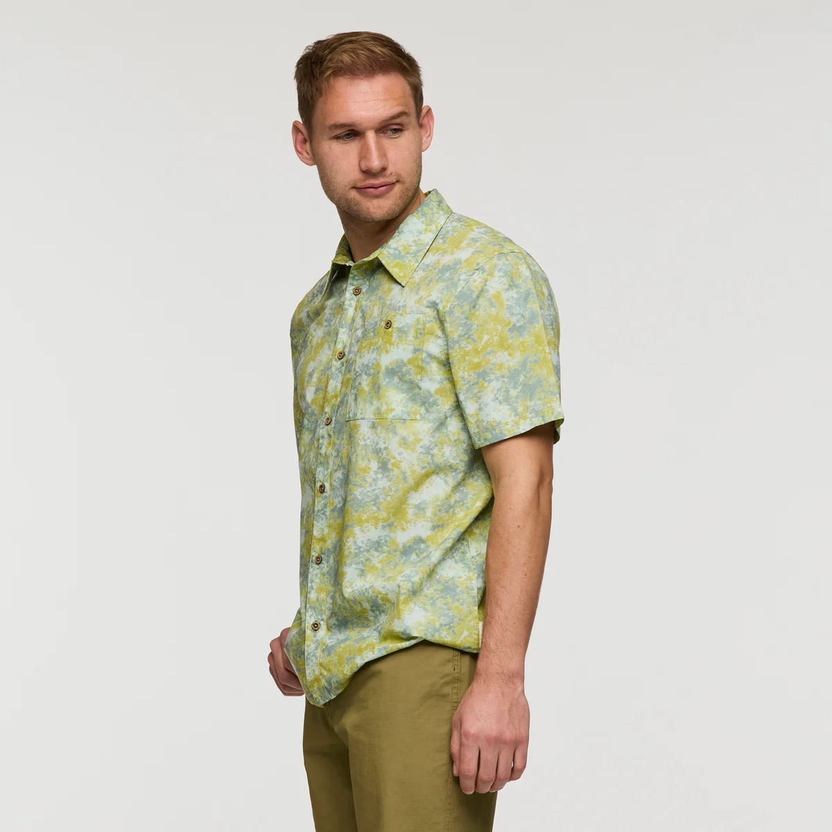 Estival Button Up Shirt - Print - Men's - Image 3