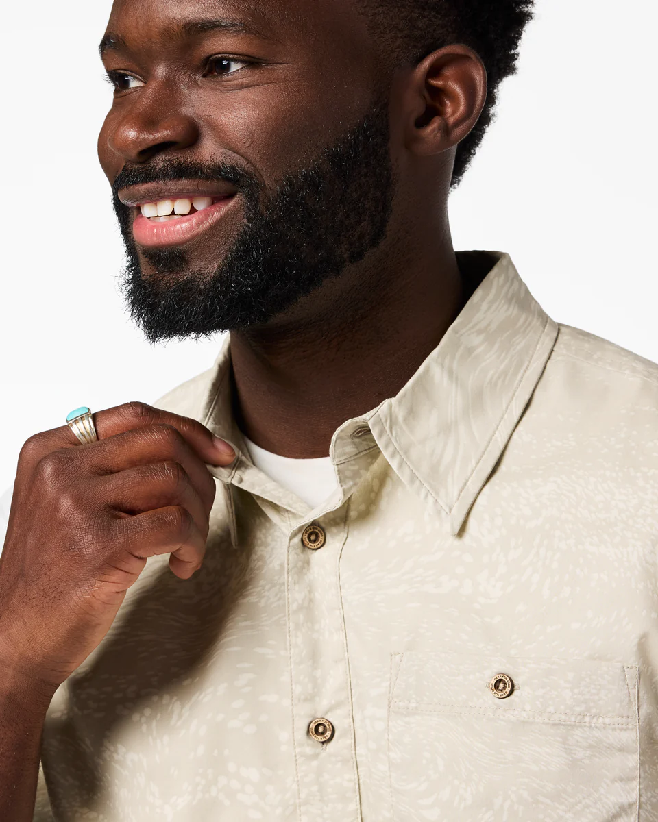 Estival Button Up Shirt - Print - Men's - Image 13
