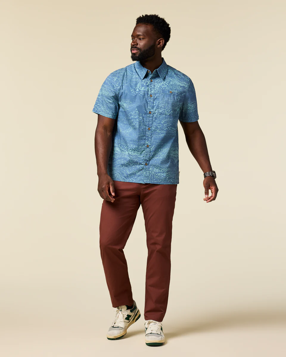 Estival Button Up Shirt - Print - Men's - Image 24