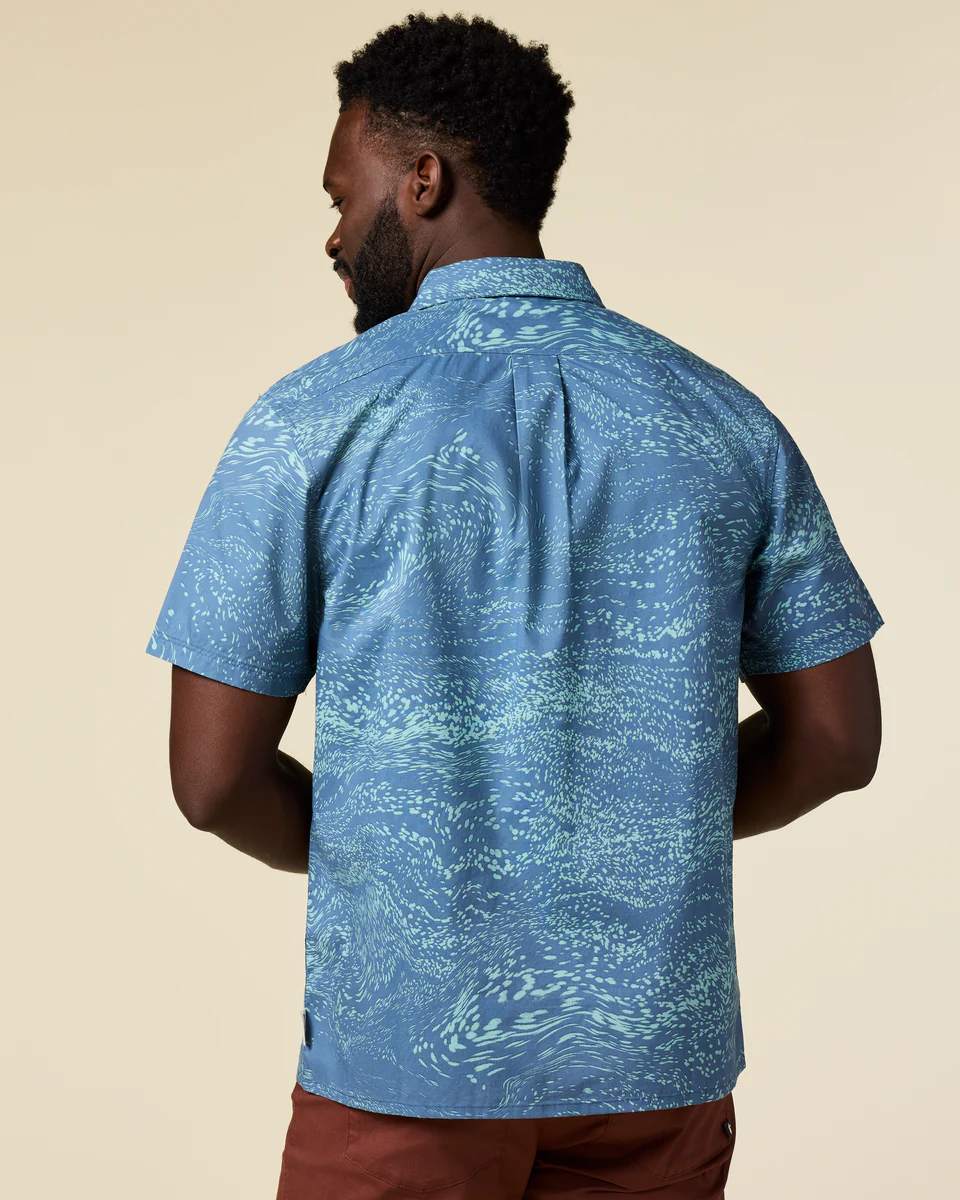 Estival Button Up Shirt - Print - Men's - Image 25