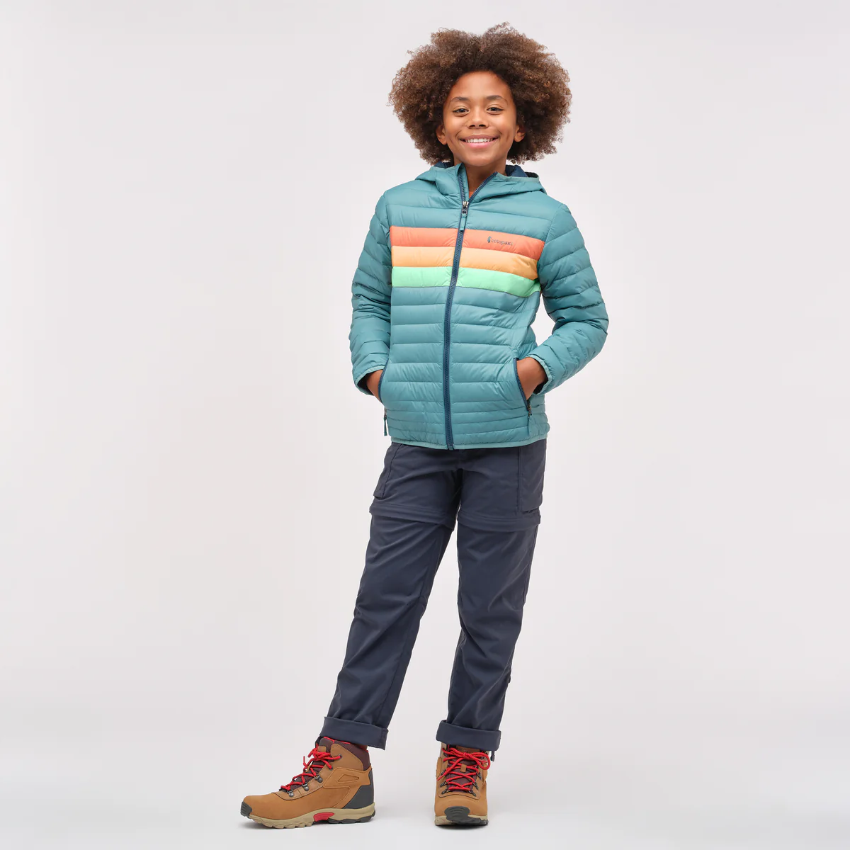 Fuego Hooded Down Jacket - Kids' - Image 2