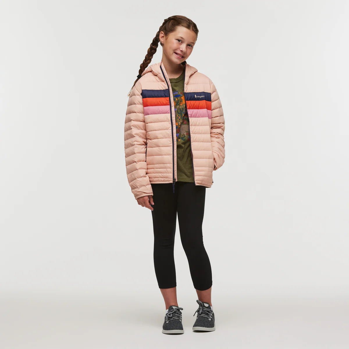 Fuego Hooded Down Jacket - Kids' - Image 10