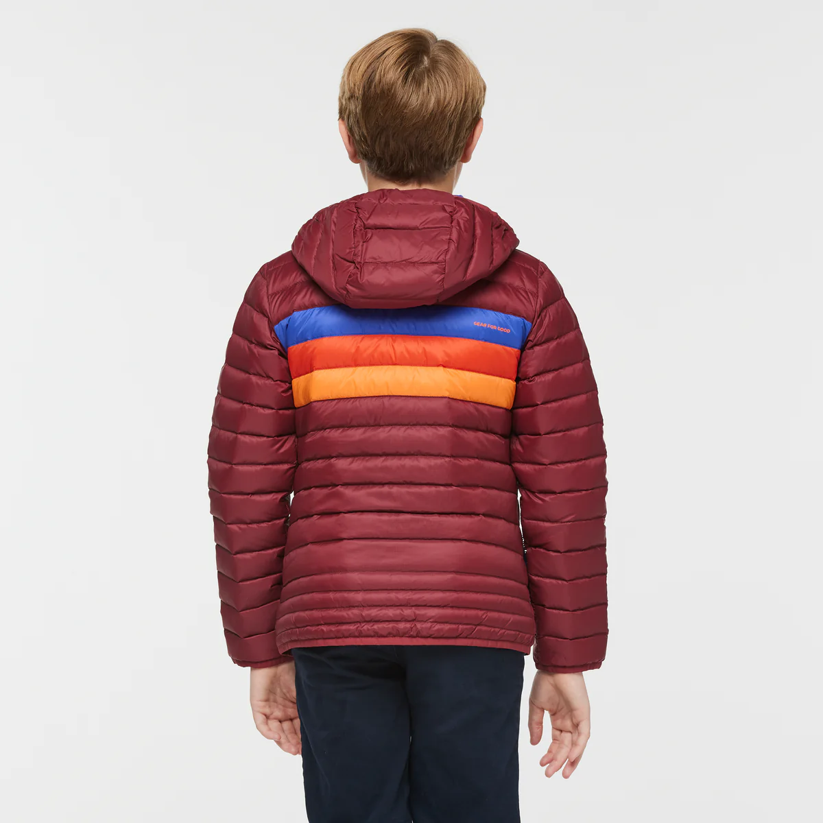 Fuego Hooded Down Jacket - Kids' - Image 4