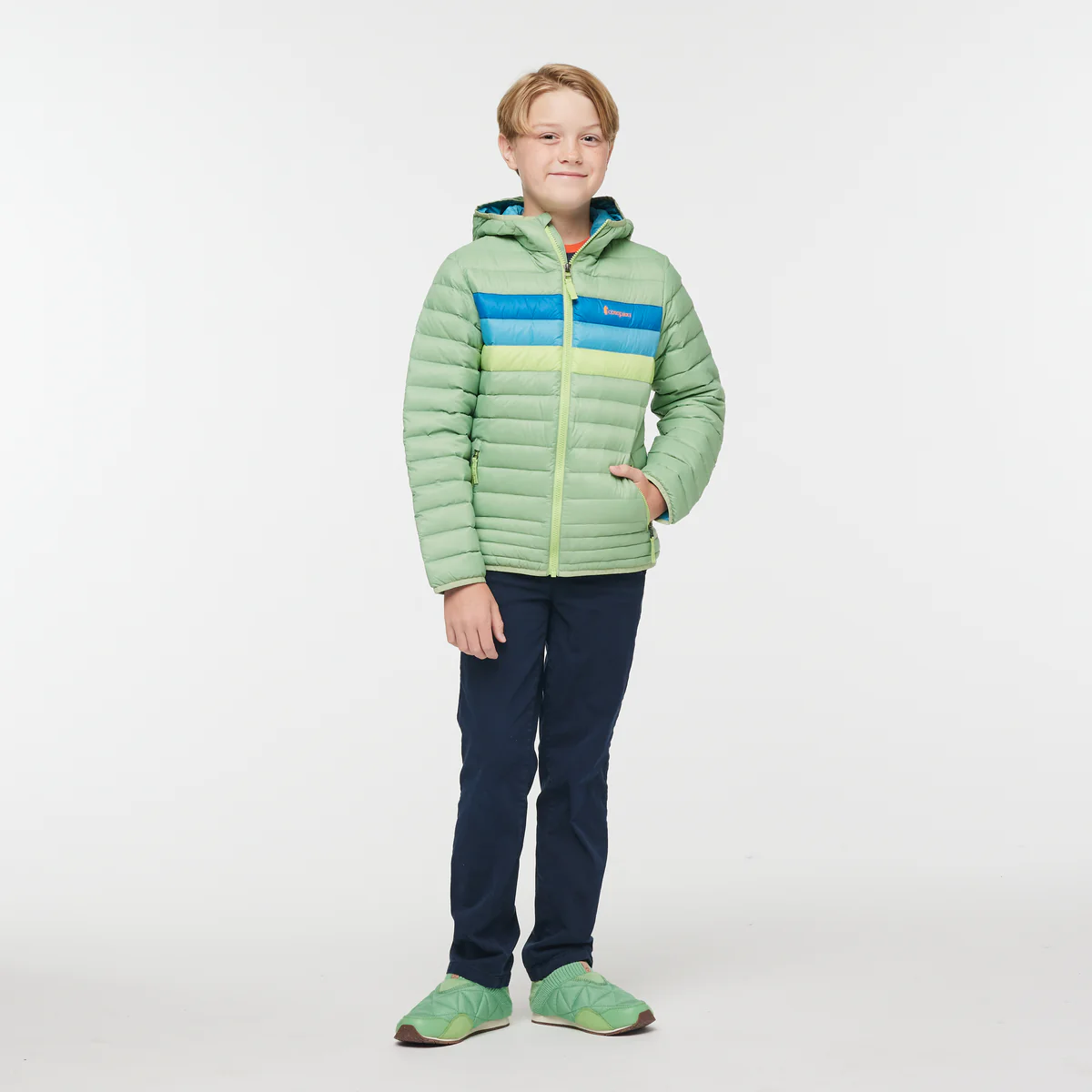 Fuego Hooded Down Jacket - Kids' - Image 10