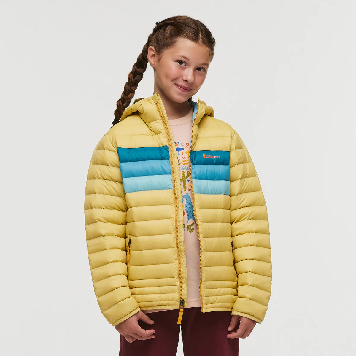 Fuego Hooded Down Jacket - Kids' - Image 17