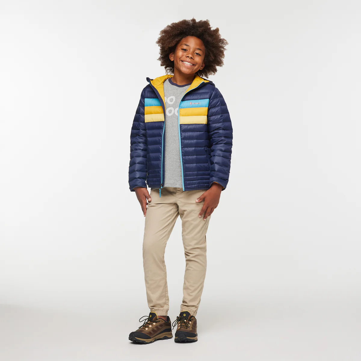 Fuego Hooded Down Jacket - Kids' - Image 2