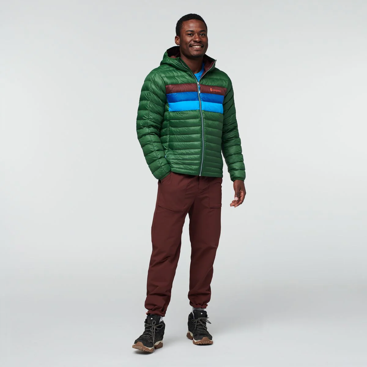 Fuego Hooded Down Jacket - Men's - Image 14