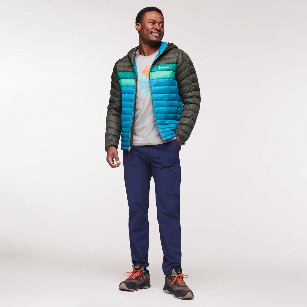 Fuego Hooded Down Jacket - Men's - Image 9