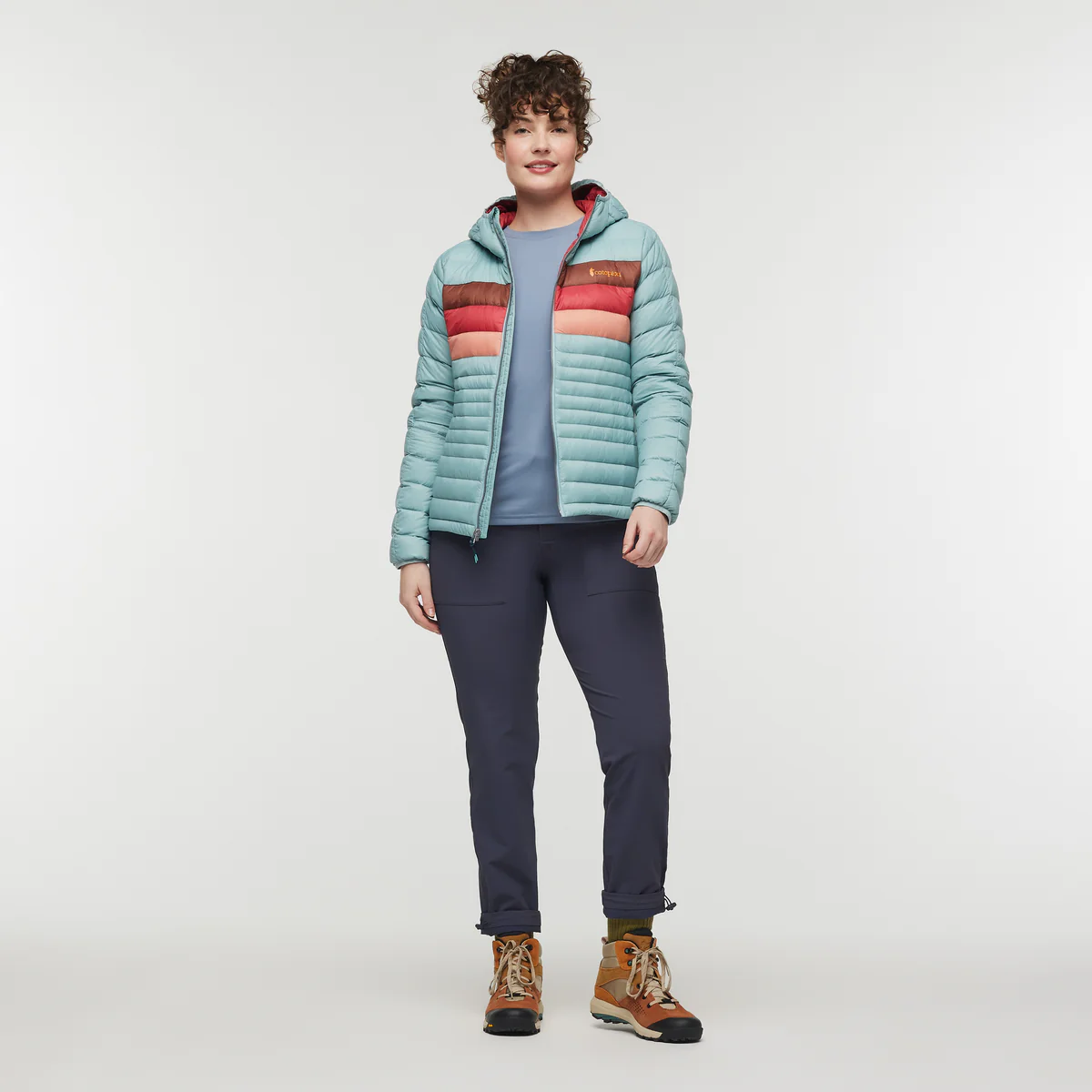 Fuego Hooded Down Jacket - Women's - Image 42
