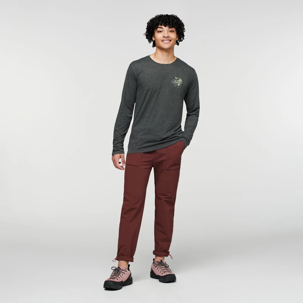 Hello Llama Long-Sleeve T-Shirt - Men's - Image 14