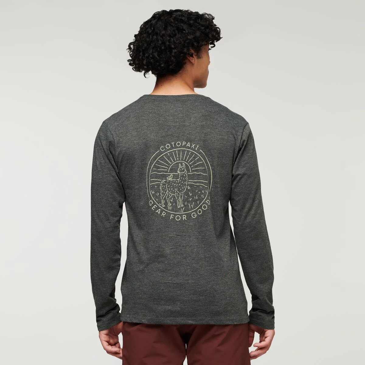Hello Llama Long-Sleeve T-Shirt - Men's - Image 16