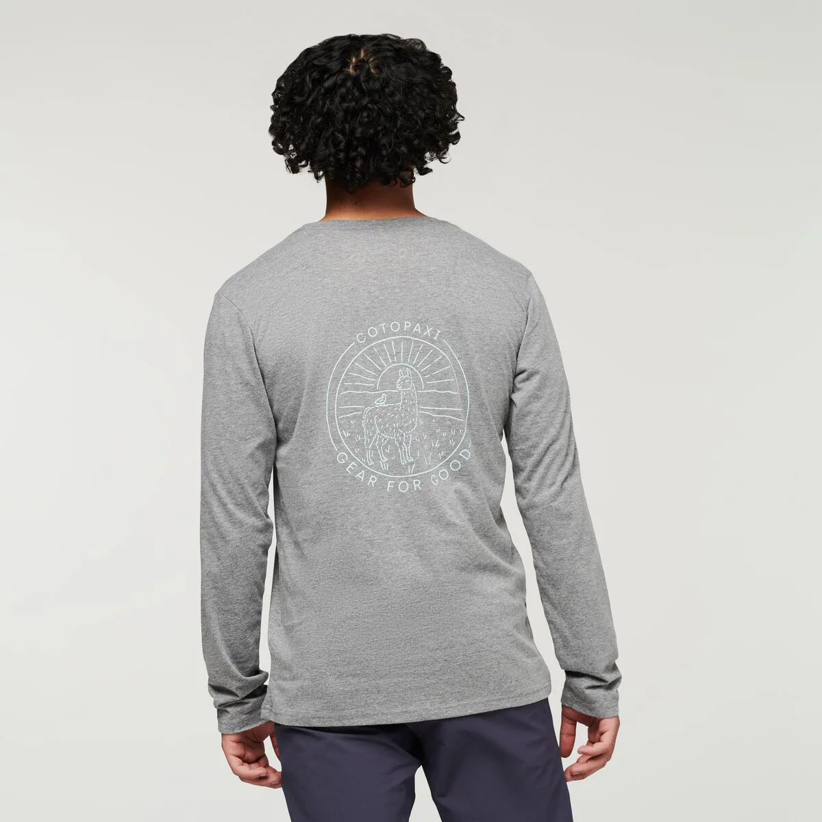 Hello Llama Long-Sleeve T-Shirt - Men's - Image 5