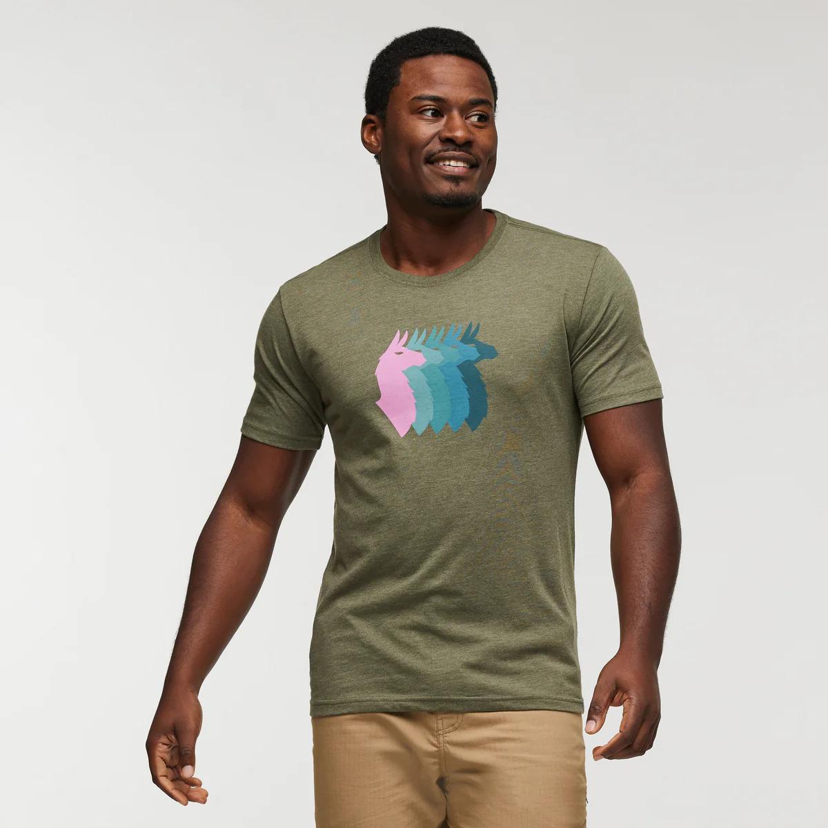 Llama Sequence T-Shirt - Men's - Image 7