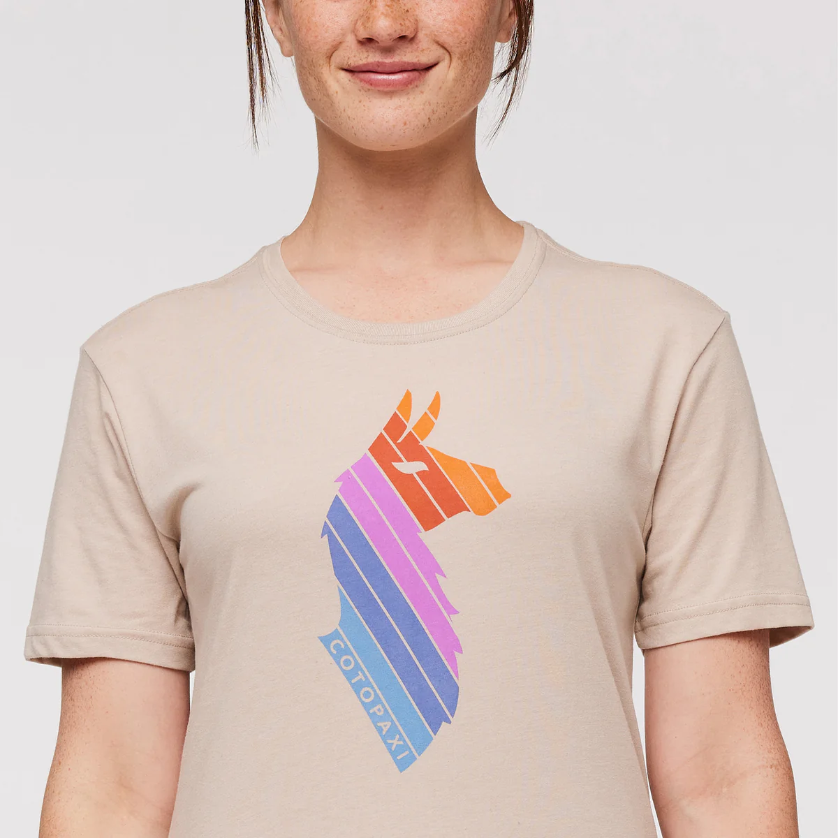 Llama Stripes T-Shirt - Women's - Image 10