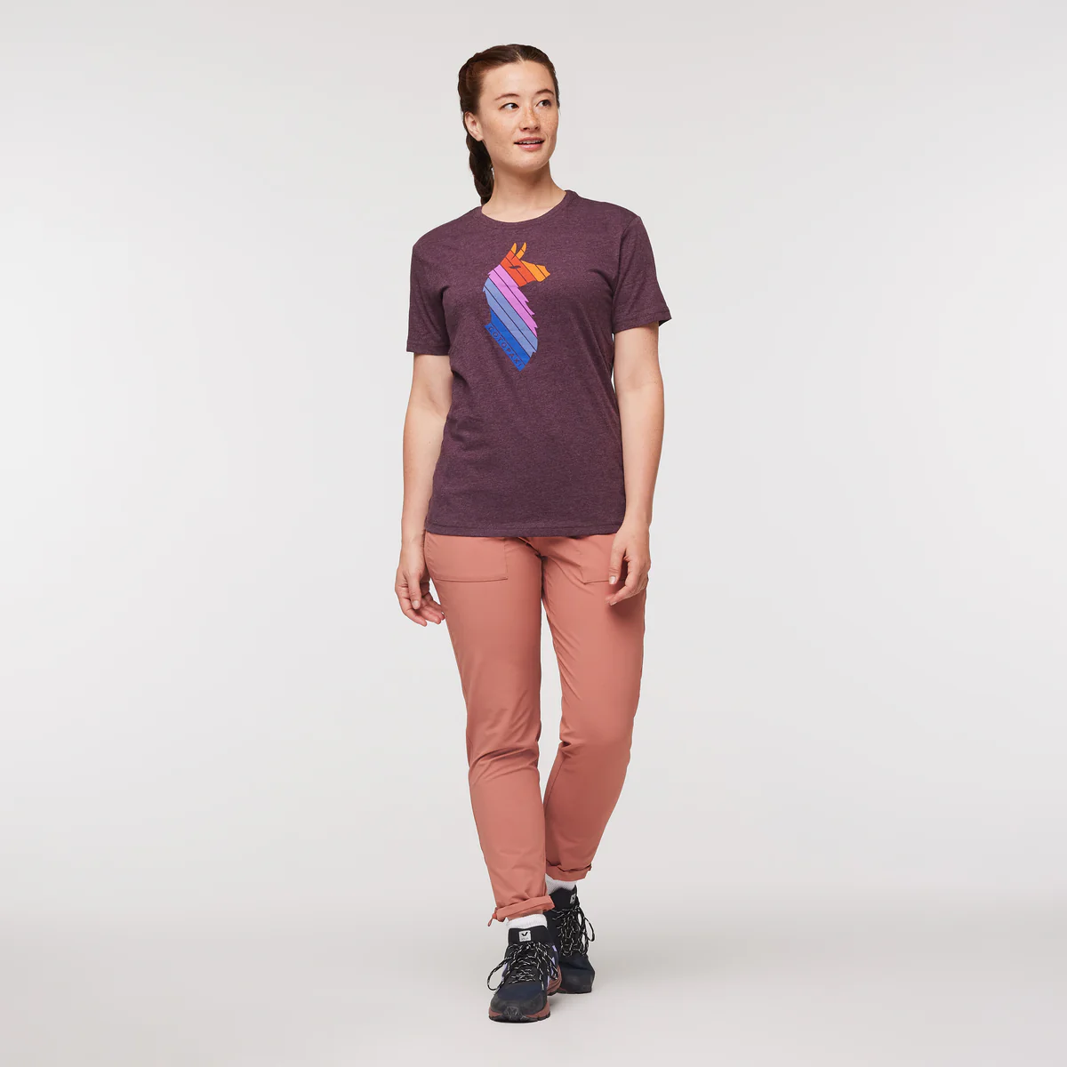 Llama Stripes T-Shirt - Women's - Image 12