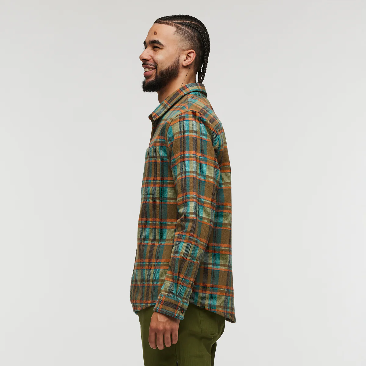 Mero Organic Flannel Shirt - Men's - Image 18