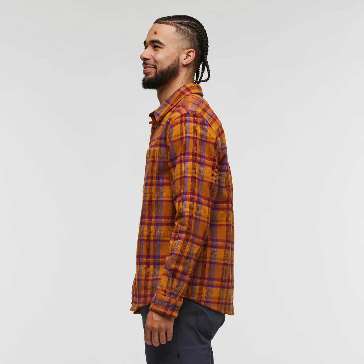 Mero Organic Flannel Shirt - Men's - Image 24