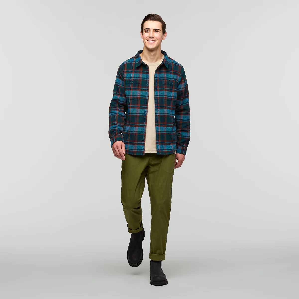 Mero Organic Flannel Shirt - Men's - Image 2
