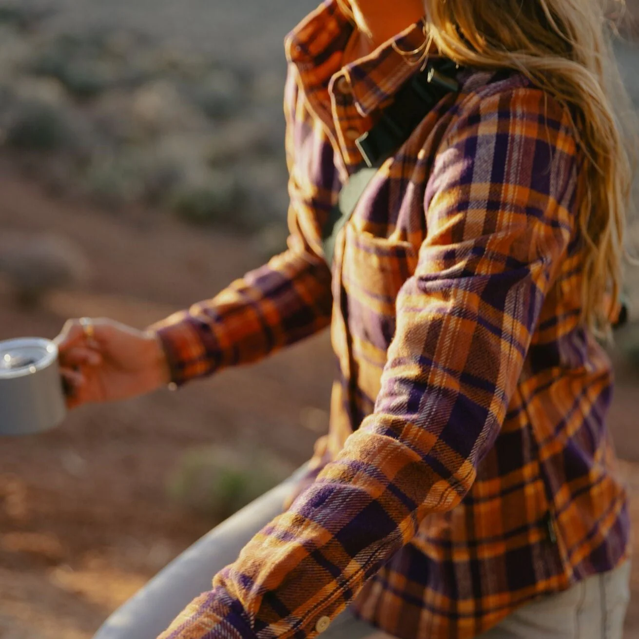 Mero Organic Flannel Shirt - Women's - Image 23