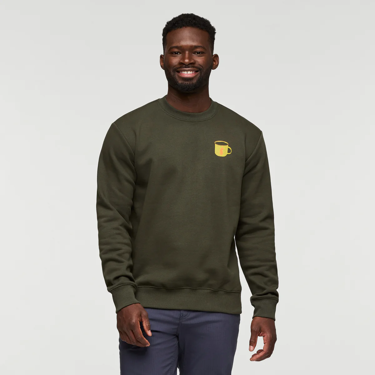 Morning Brew Crew Sweatshirt - Men's - Image 8