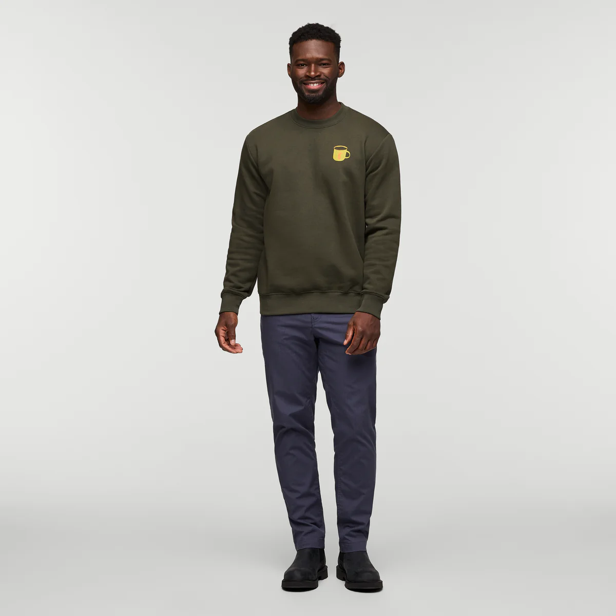 Morning Brew Crew Sweatshirt - Men's - Image 9