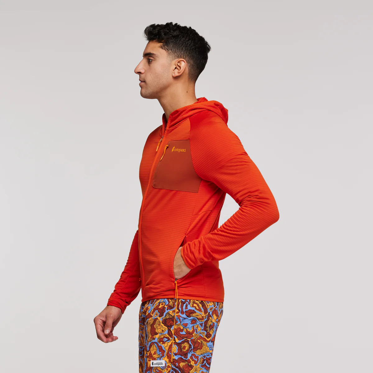Otero Fleece Full-Zip Hooded Jacket - Men's - Image 3