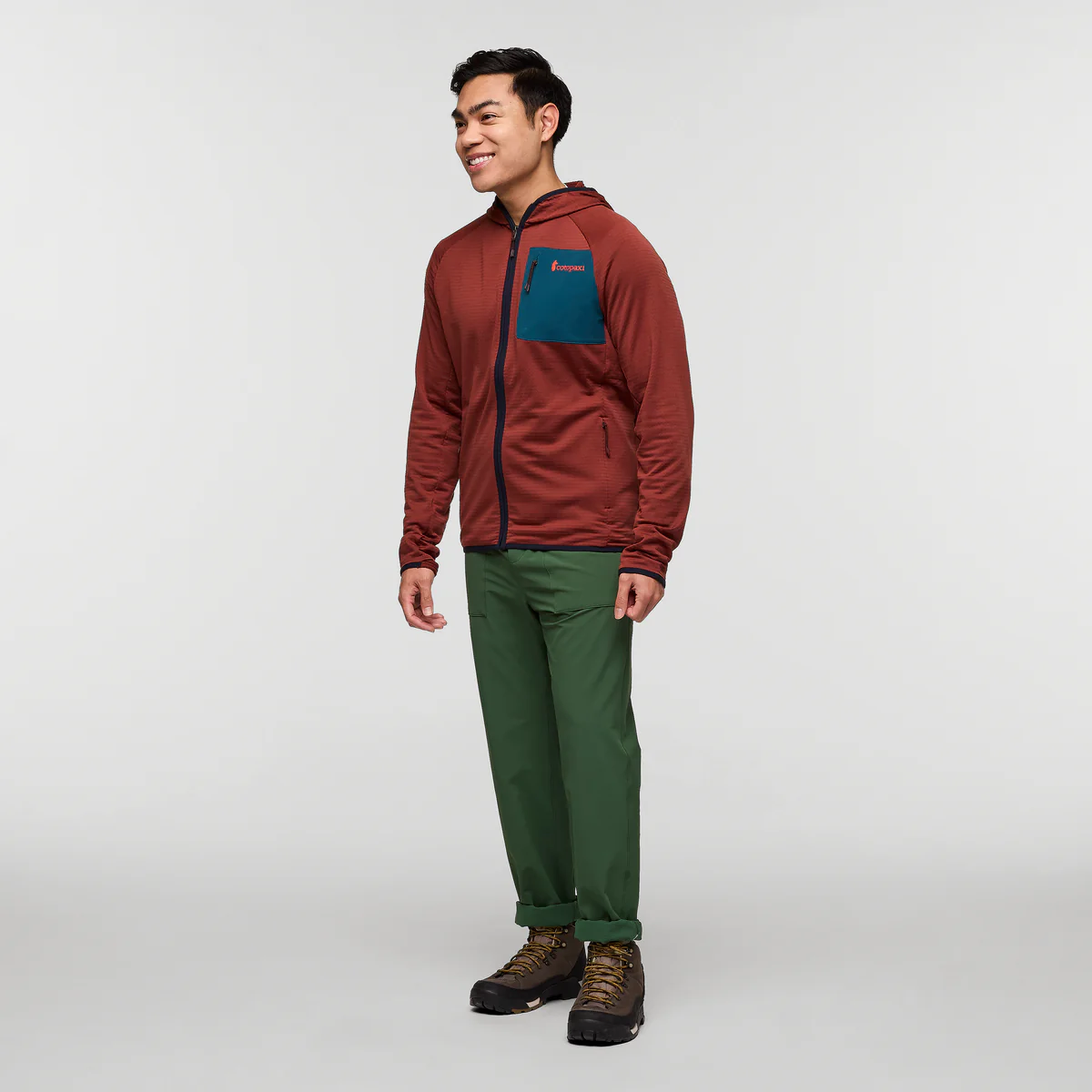 Otero Fleece Full-Zip Hooded Jacket - Men's - Image 2