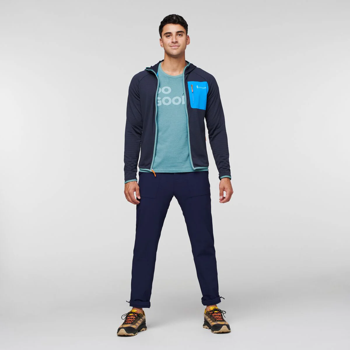 Otero Fleece Full-Zip Hooded Jacket - Men's - Image 13