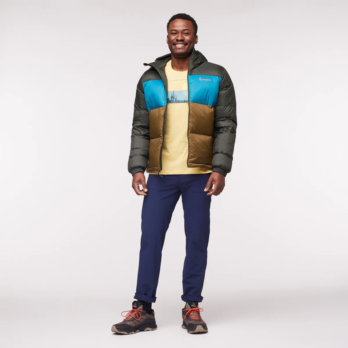 Solazo Down Hooded Jacket - Men's - Image 27