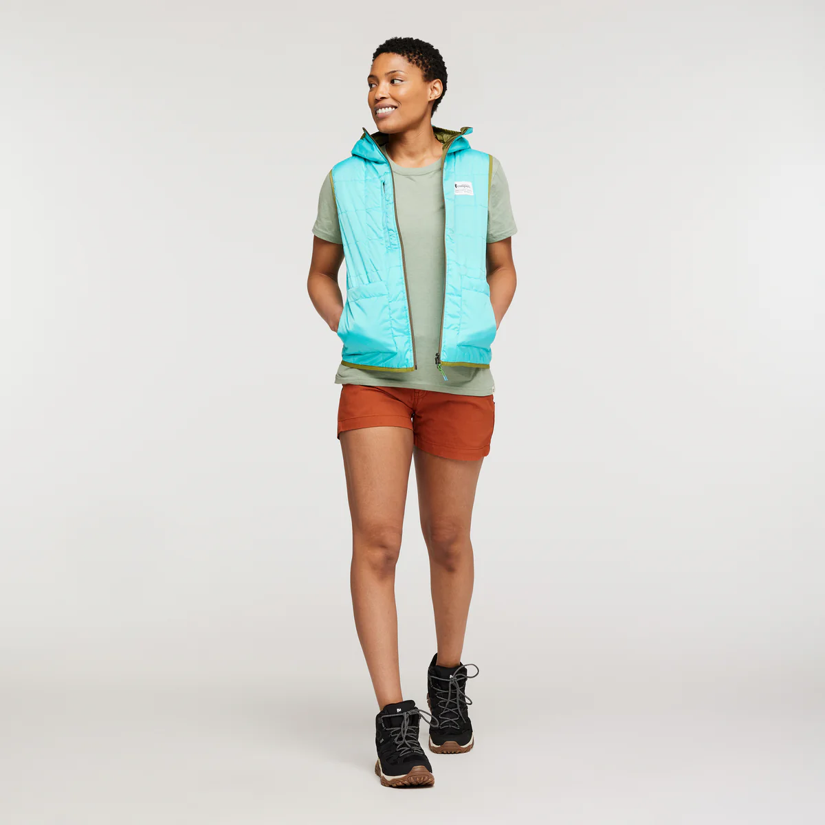 Teca Cálido Reversible Hooded Vest - Women's - Image 10