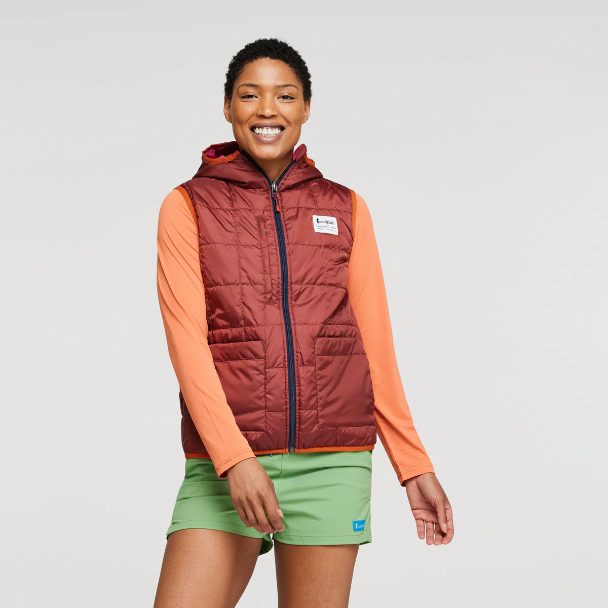 Teca Cálido Reversible Hooded Vest - Women's - Image 15