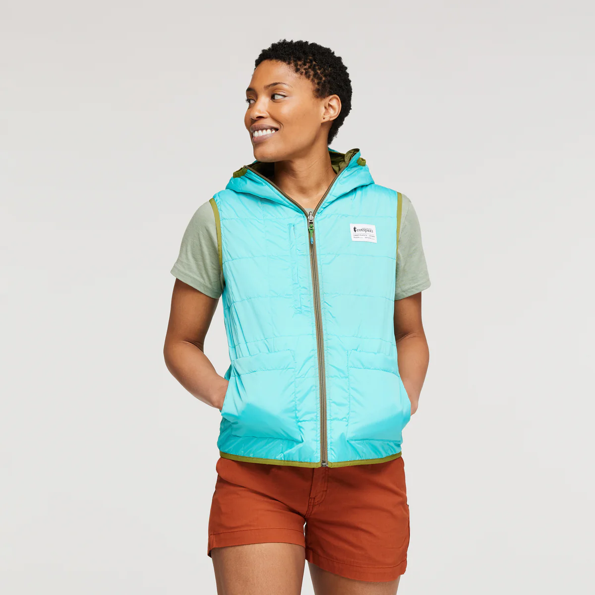 Teca Cálido Reversible Hooded Vest - Women's - Image 8