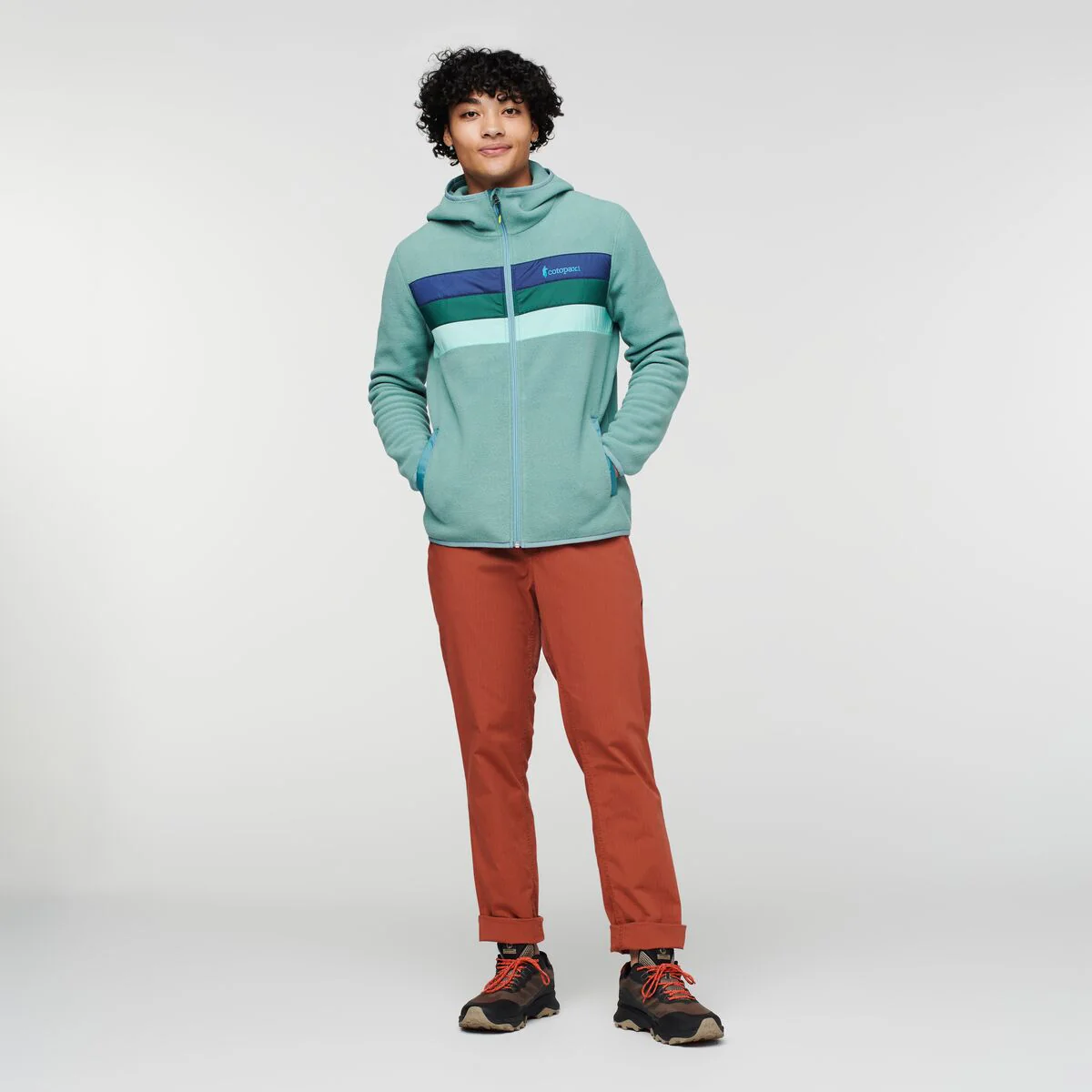 Teca Fleece Hooded Full-Zip Jacket - Men's - Image 2