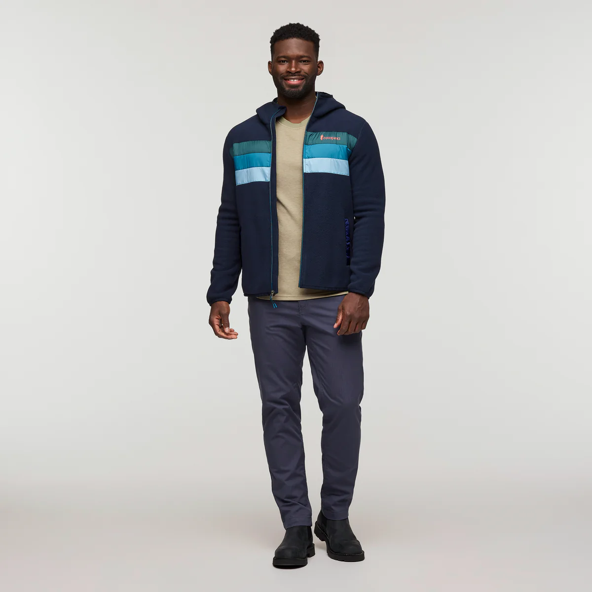 Teca Fleece Hooded Full-Zip Jacket - Men's - Image 2