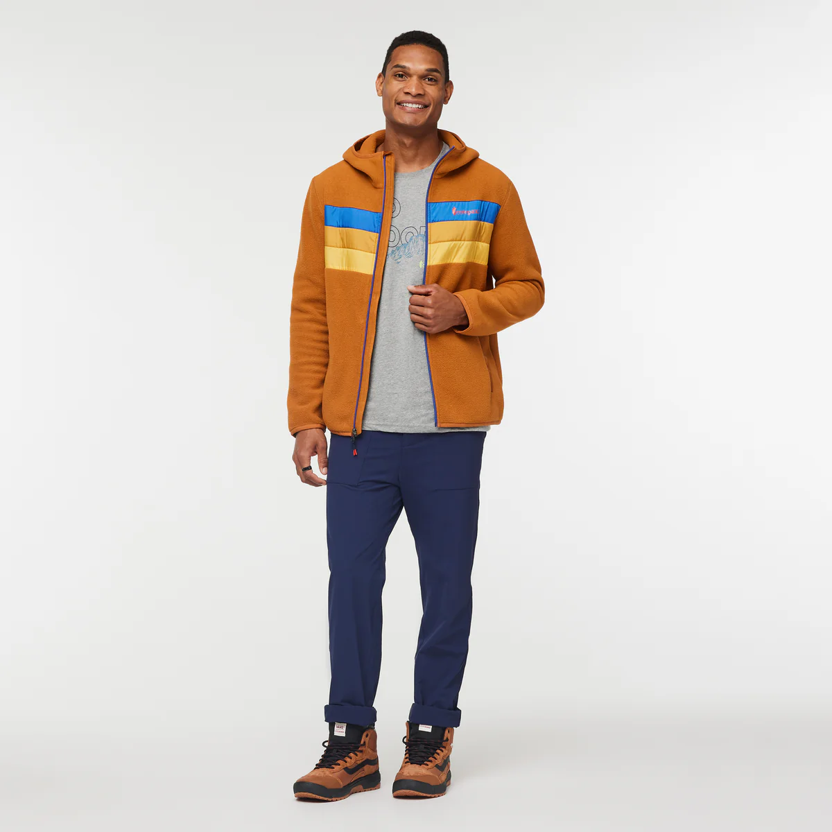 Teca Fleece Hooded Full-Zip Jacket - Men's - Image 17